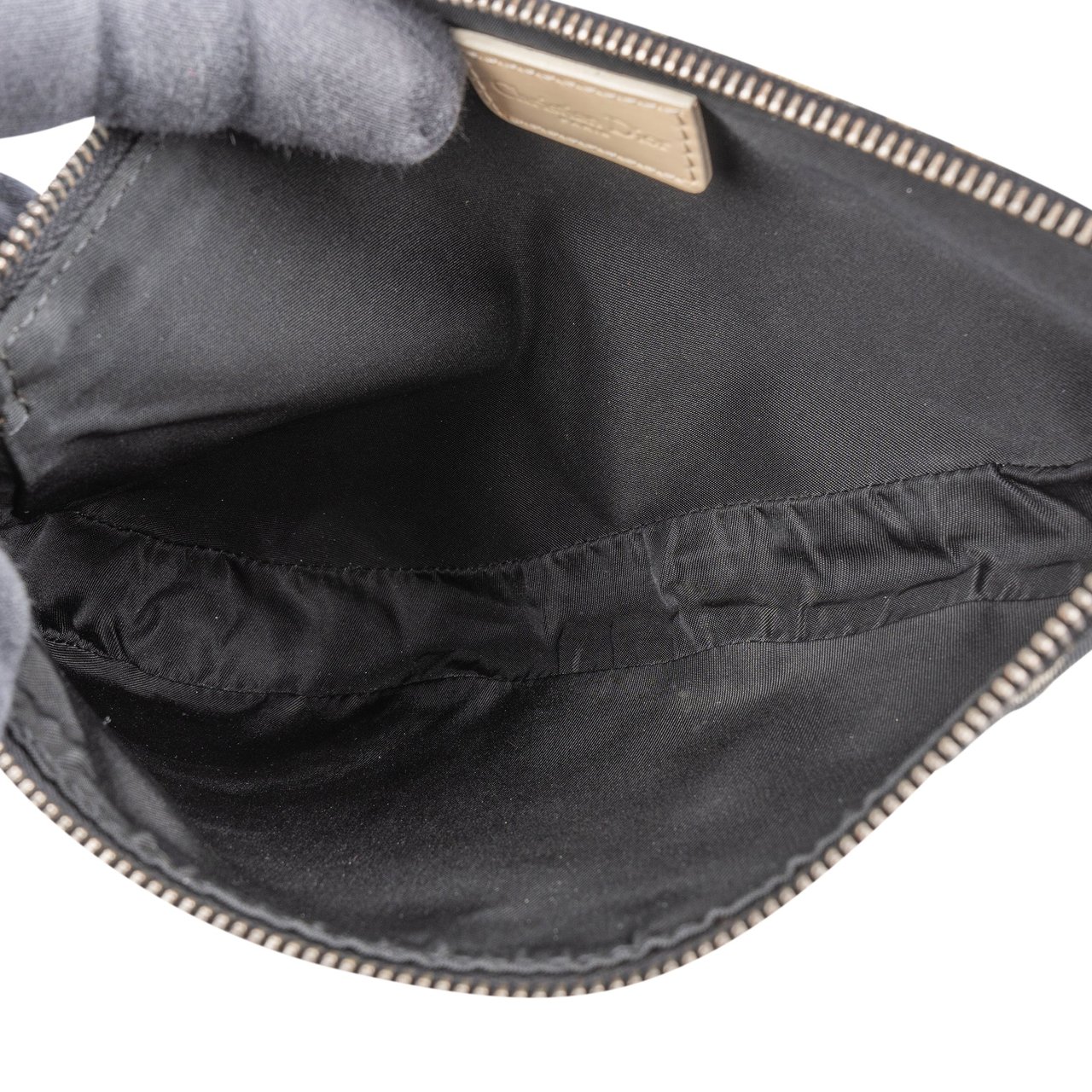 Dior Christian Dior Trotter Monogram Mini Saddle Bag Handbag Blauw