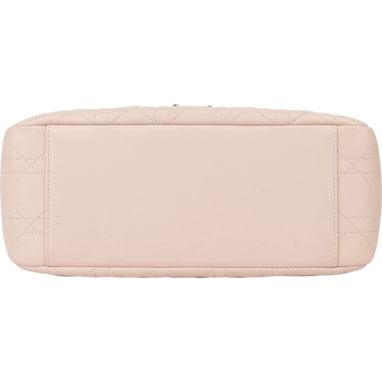 Dior Christian Dior Quilted Leather Cannage Crossbody Bag Beige