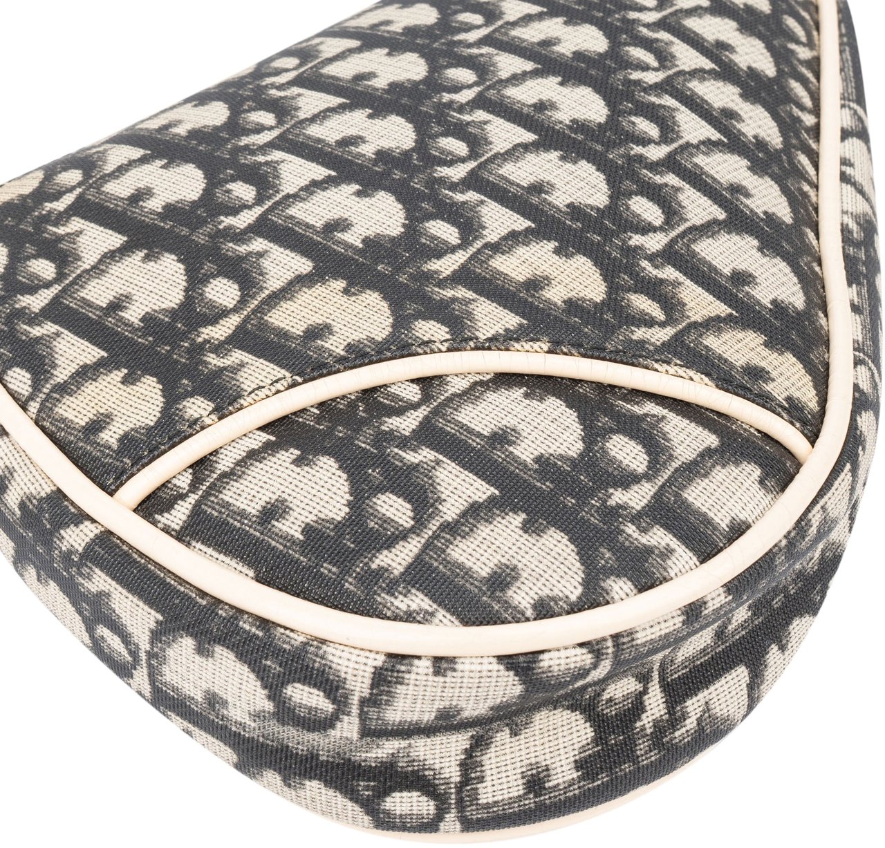 Dior Christian Dior Trotter Monogram Mini Saddle Handbag Blauw