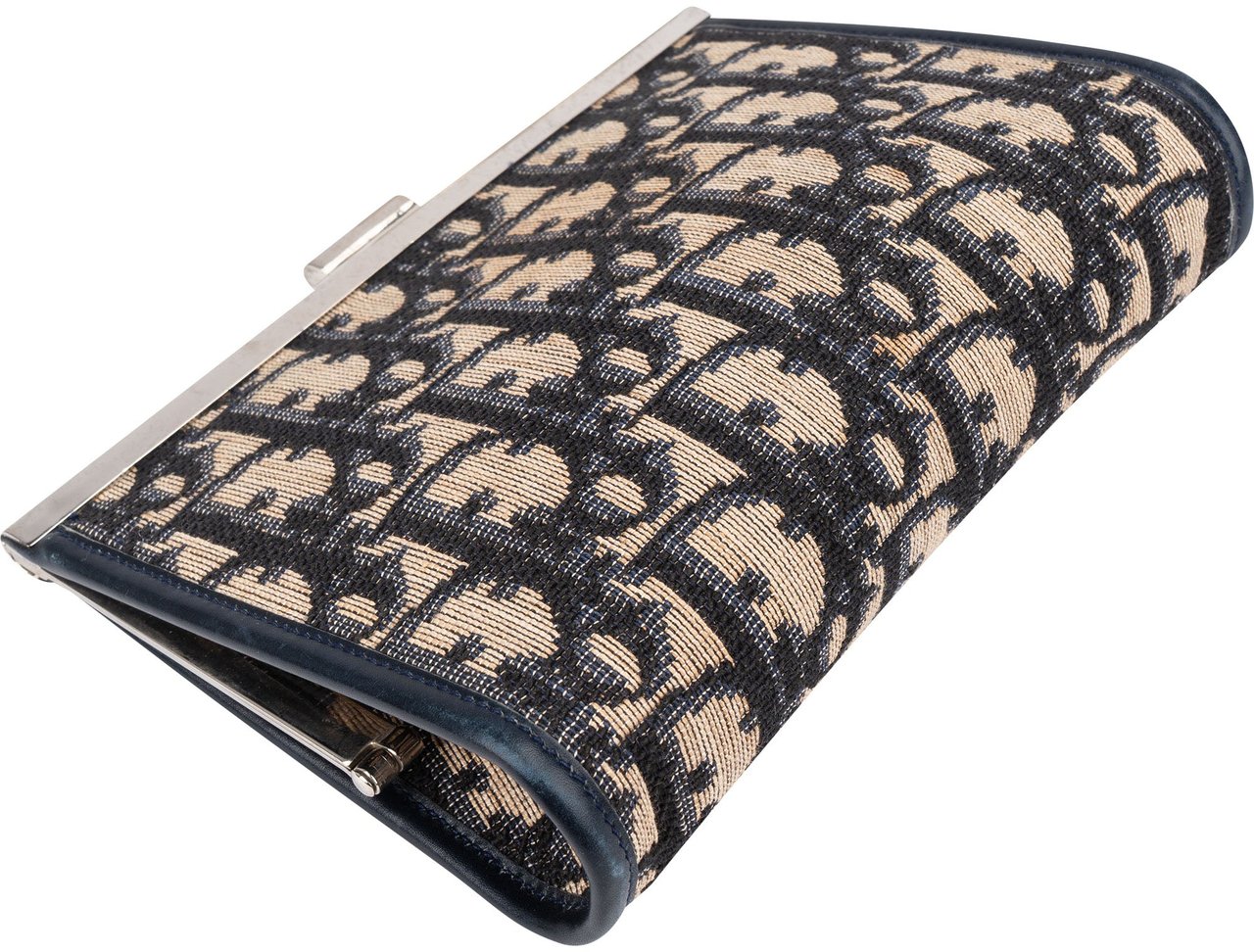 Dior Christian Dior Trotter Monogram Coin Wallet Zwart