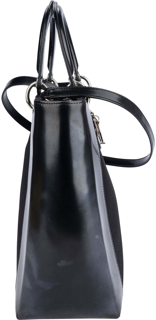 Dior Christian Dior Plain Large Lady Dior Handbag Divers