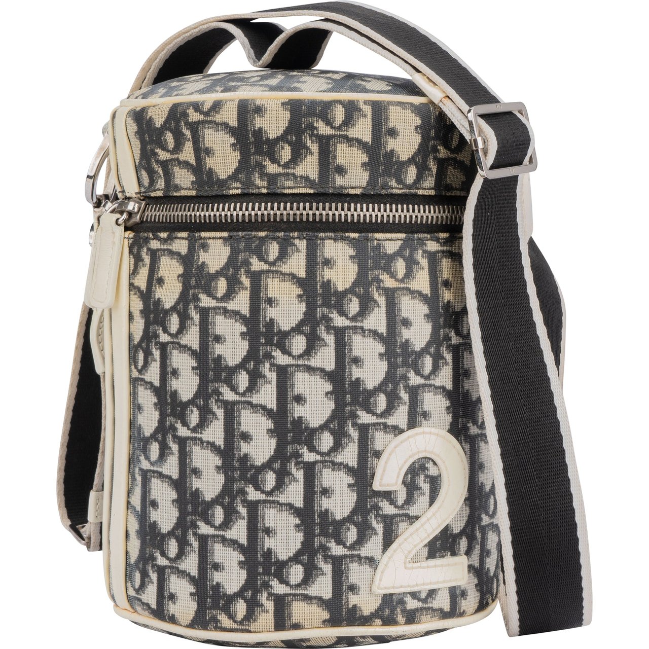 Dior Christian Dior Trotter Monogram No. 2 Bucket Crossbody Bag Divers
