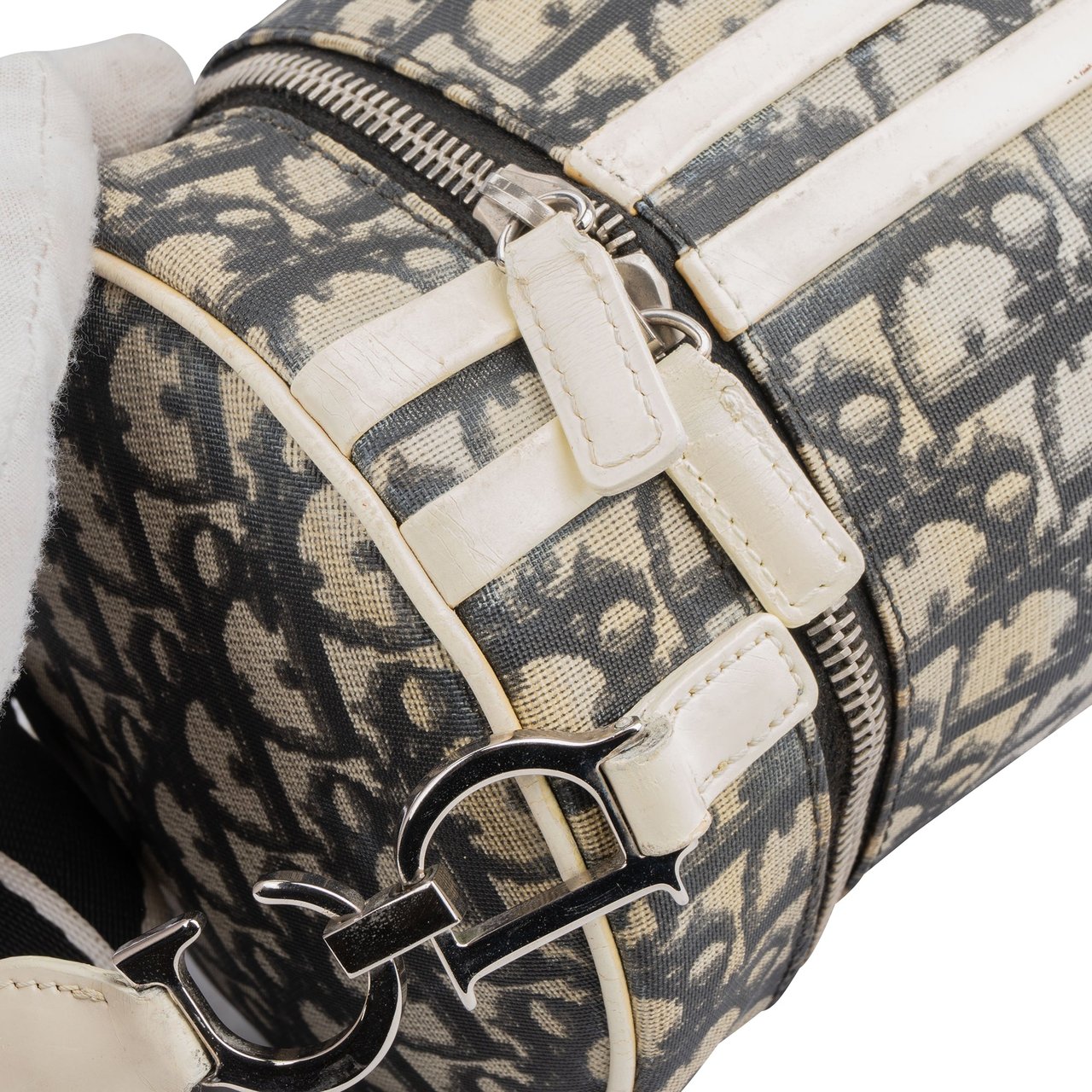 Dior Christian Dior Trotter Monogram No. 2 Bucket Crossbody Bag Divers