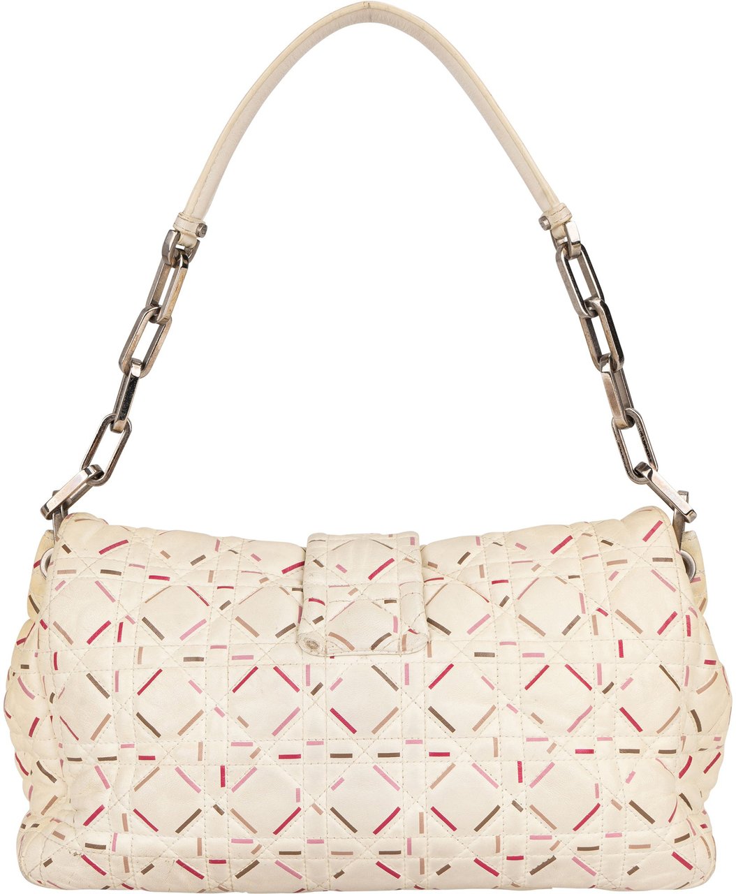 Dior Christian Dior Quilted Leather Miss Dior Shoulder Bag Wit