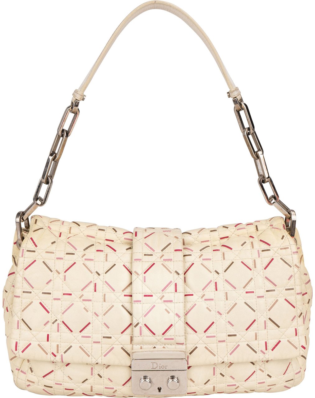 Dior Christian Dior Quilted Leather Miss Dior Shoulder Bag Wit