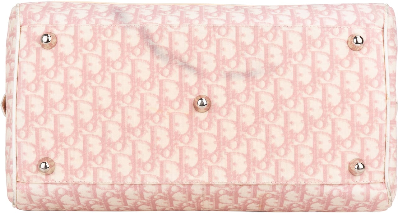 Dior Christian Dior Trotter Monogram No. 1 Handbag Rood