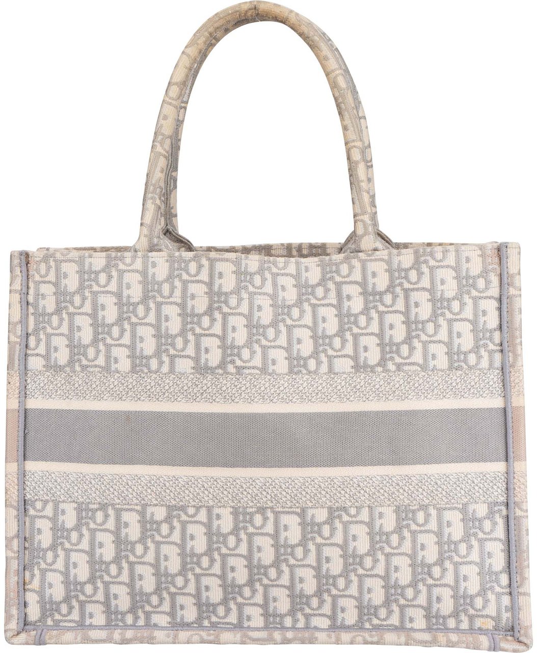 Dior Christian Dior Medium Book Tote Monogram Handbag Divers