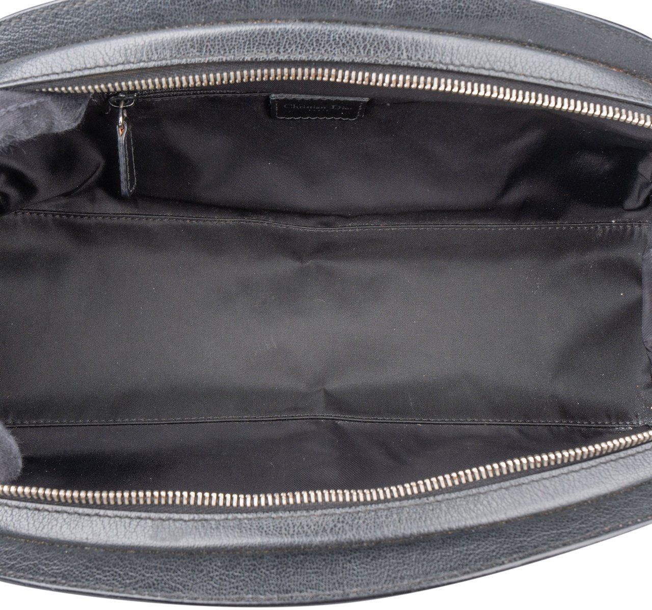 Dior Christian Dior Trotter Monogram Diorissimo Handbag Zwart