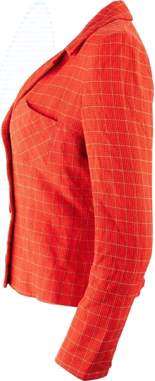 Dior Christian Dior Striped Lady Jacket (D38 / FR40) Rood
