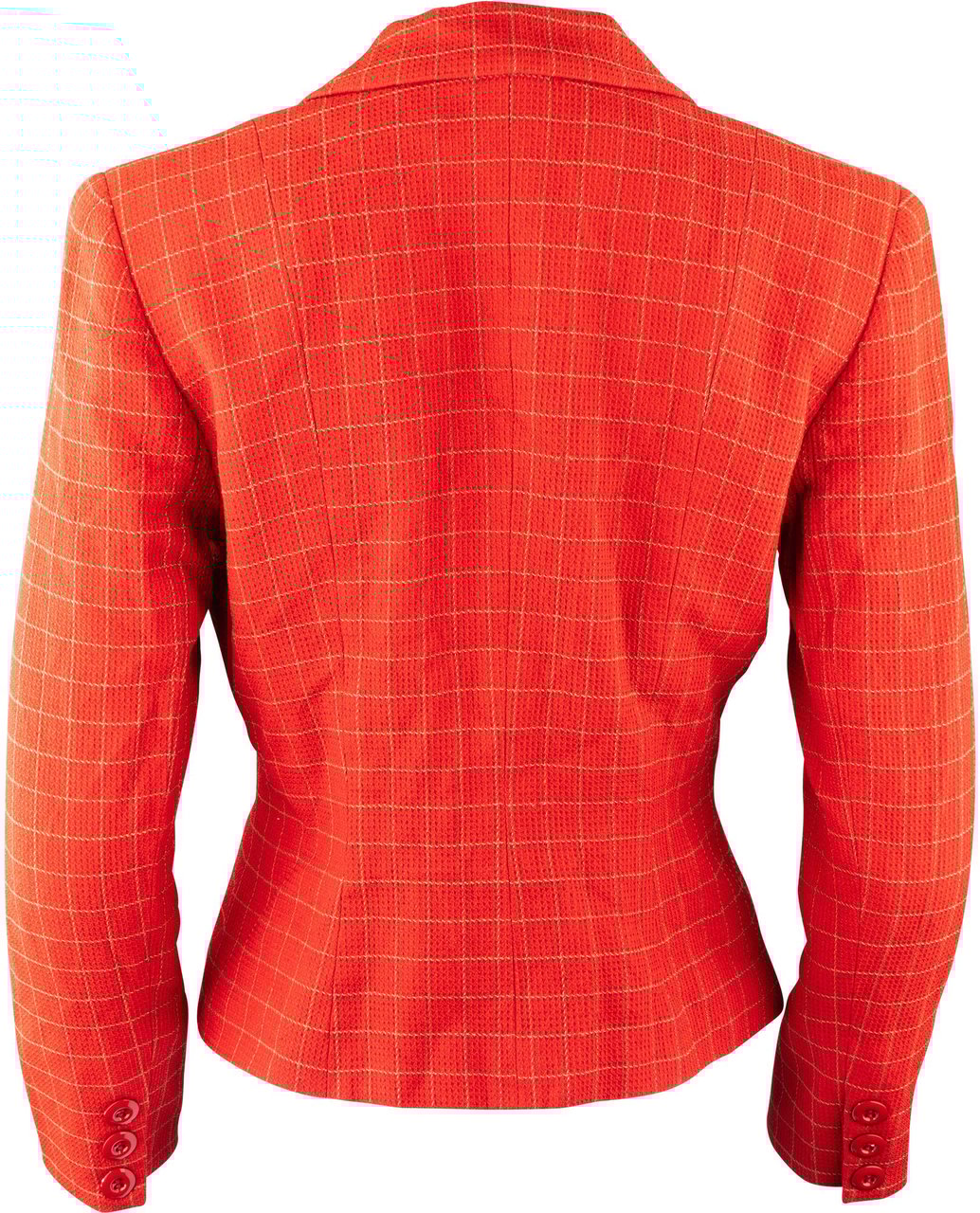 Dior Christian Dior Striped Lady Jacket (D38 / FR40) Rood