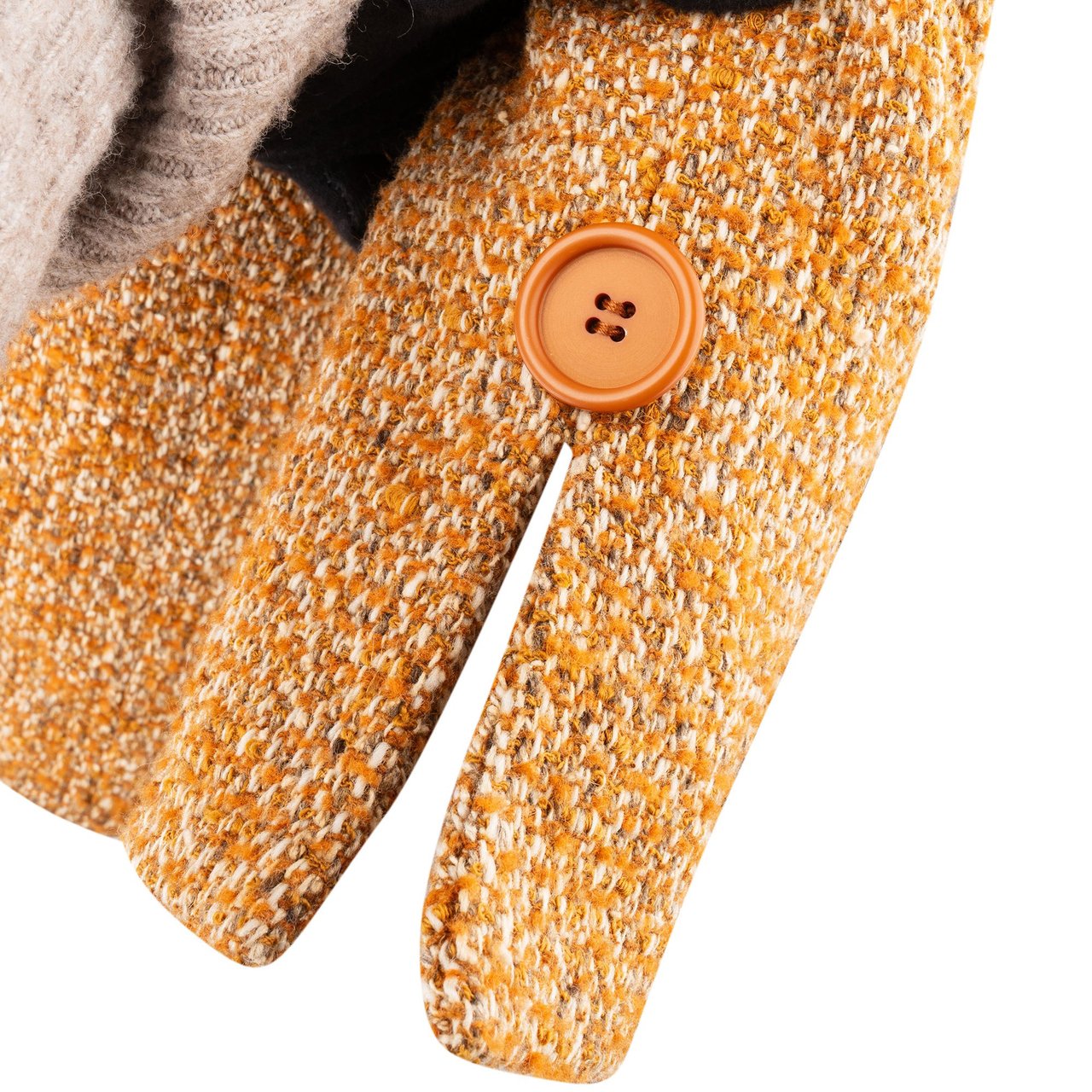 Dior Christian Dior Tweed Wool Jacket (DE38 / FR40) Bruin