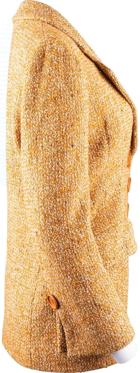 Dior Christian Dior Tweed Wool Jacket (DE38 / FR40) Bruin