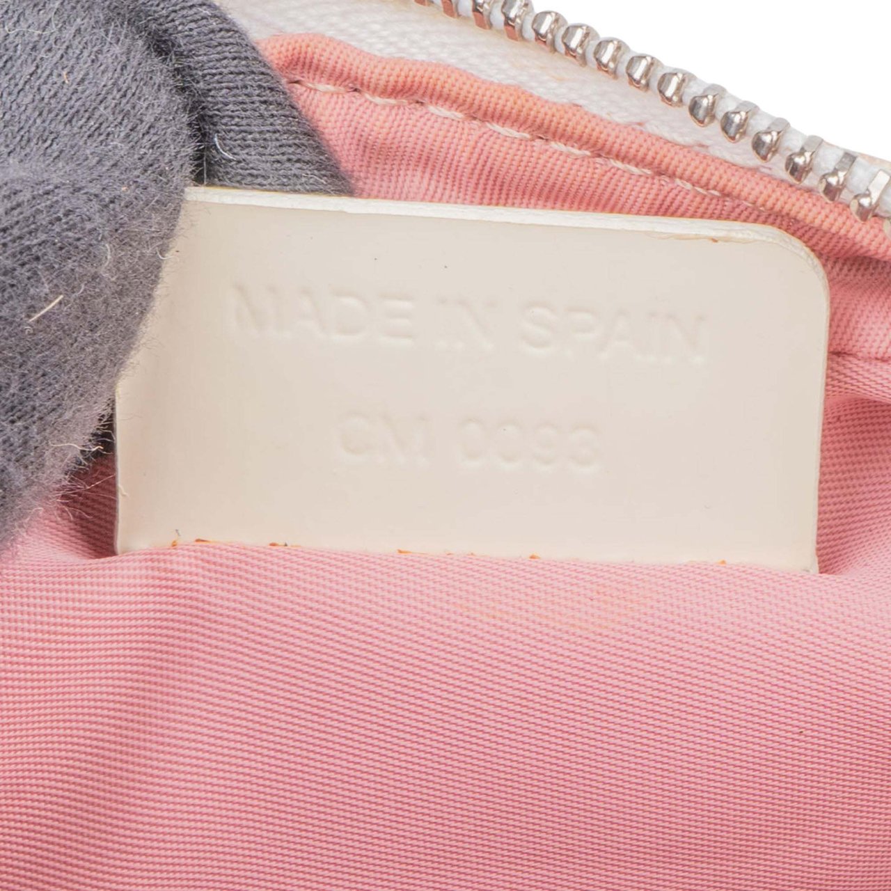 Dior Christian Dior Trotter Monogram No. 2 Pouch Rood