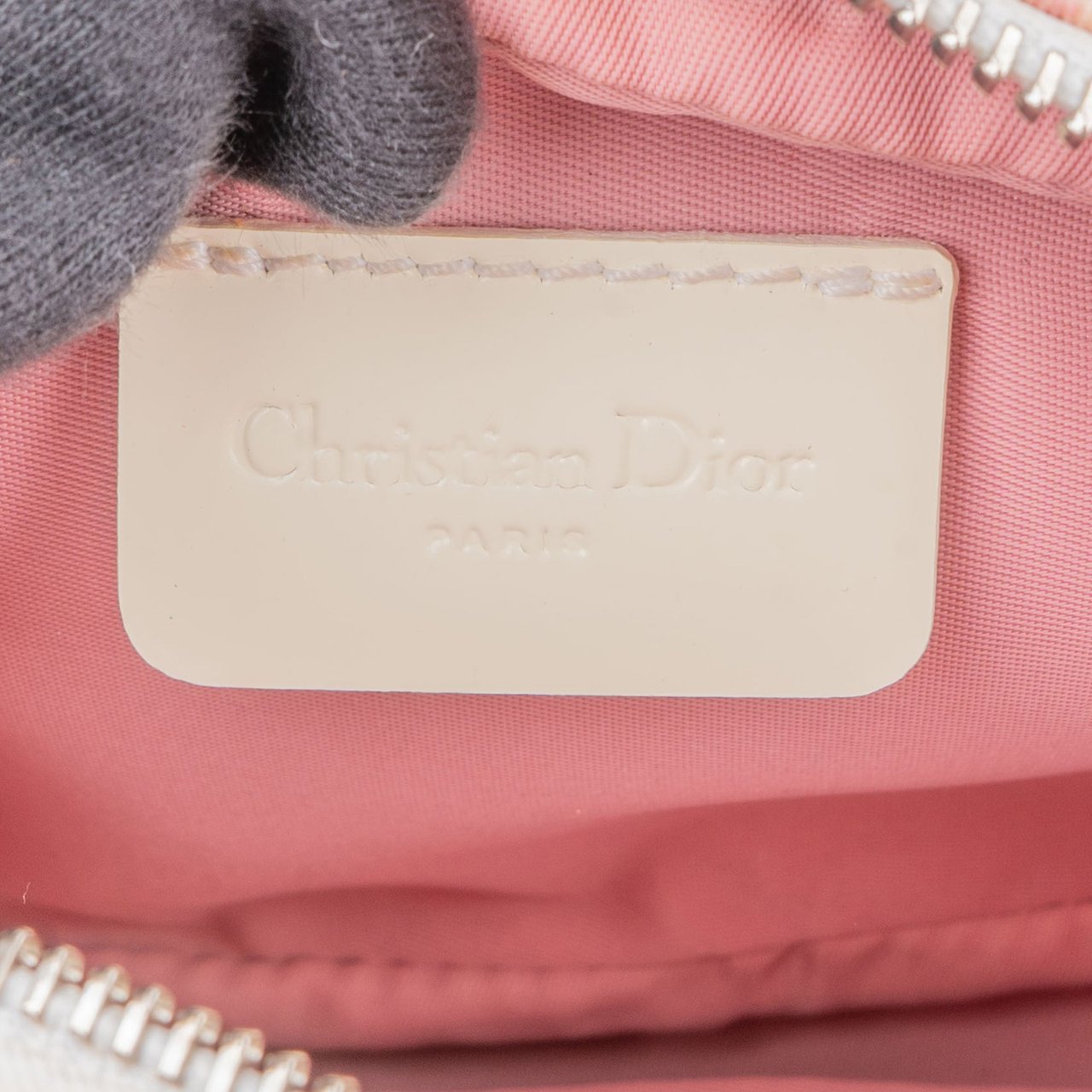 Dior Christian Dior Trotter Monogram No. 2 Pouch Rood