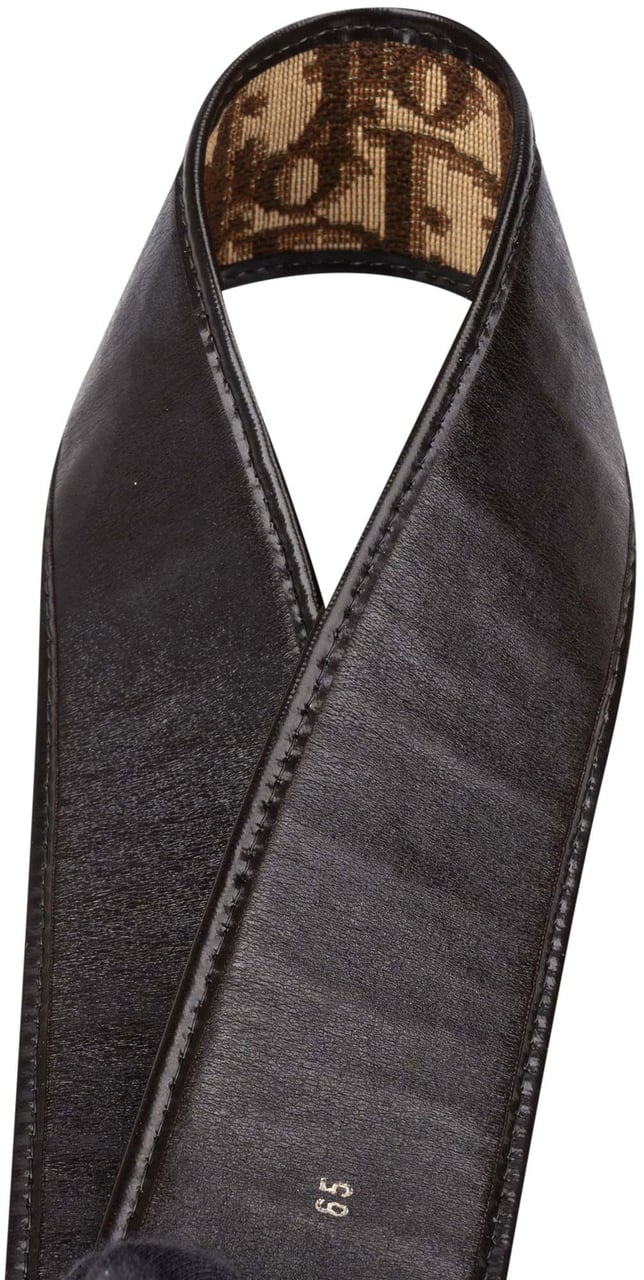 Dior Christian Dior Trotter Monogram CD Women Belt Bruin