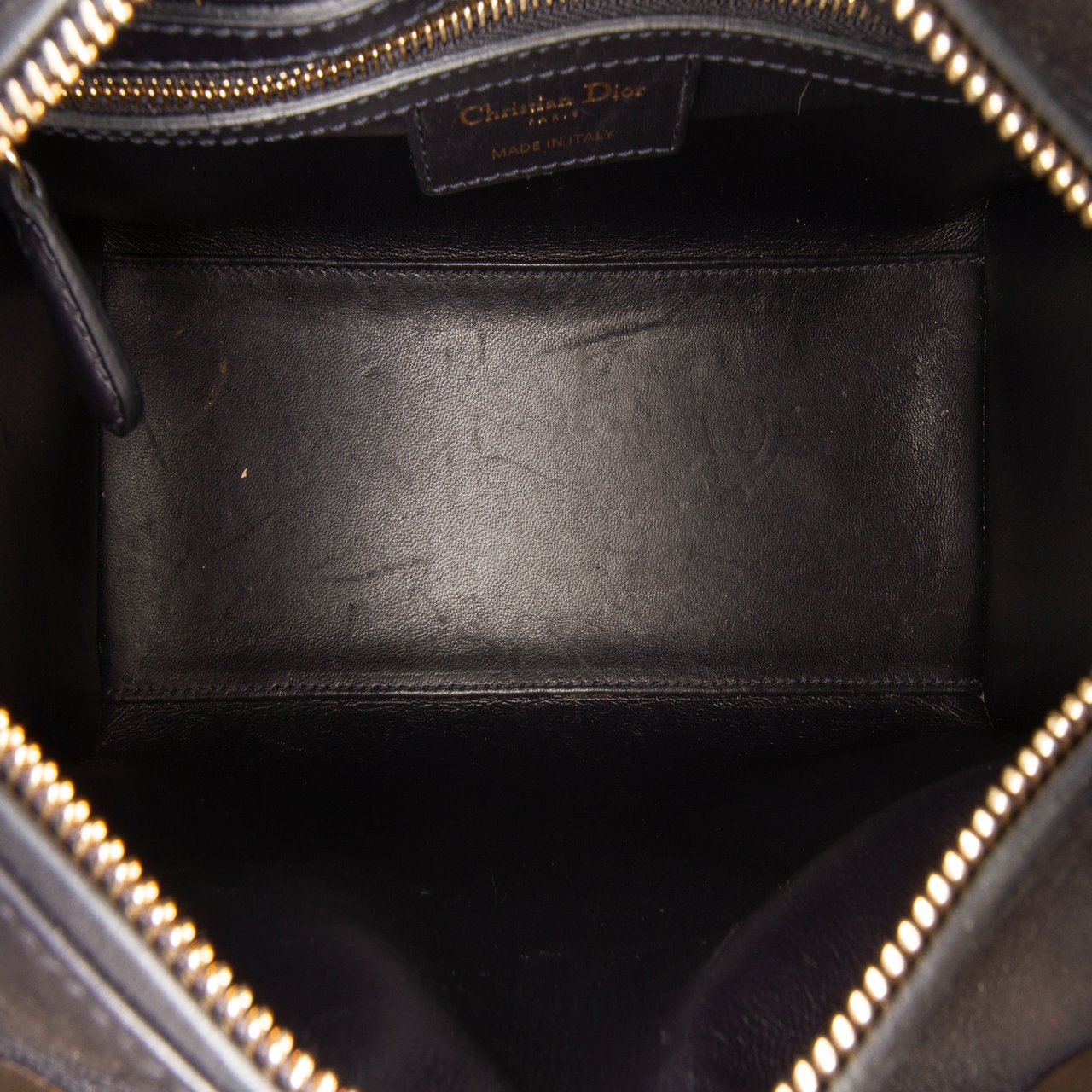 Dior Medium Calfskin Pockets Lady Dior Zwart