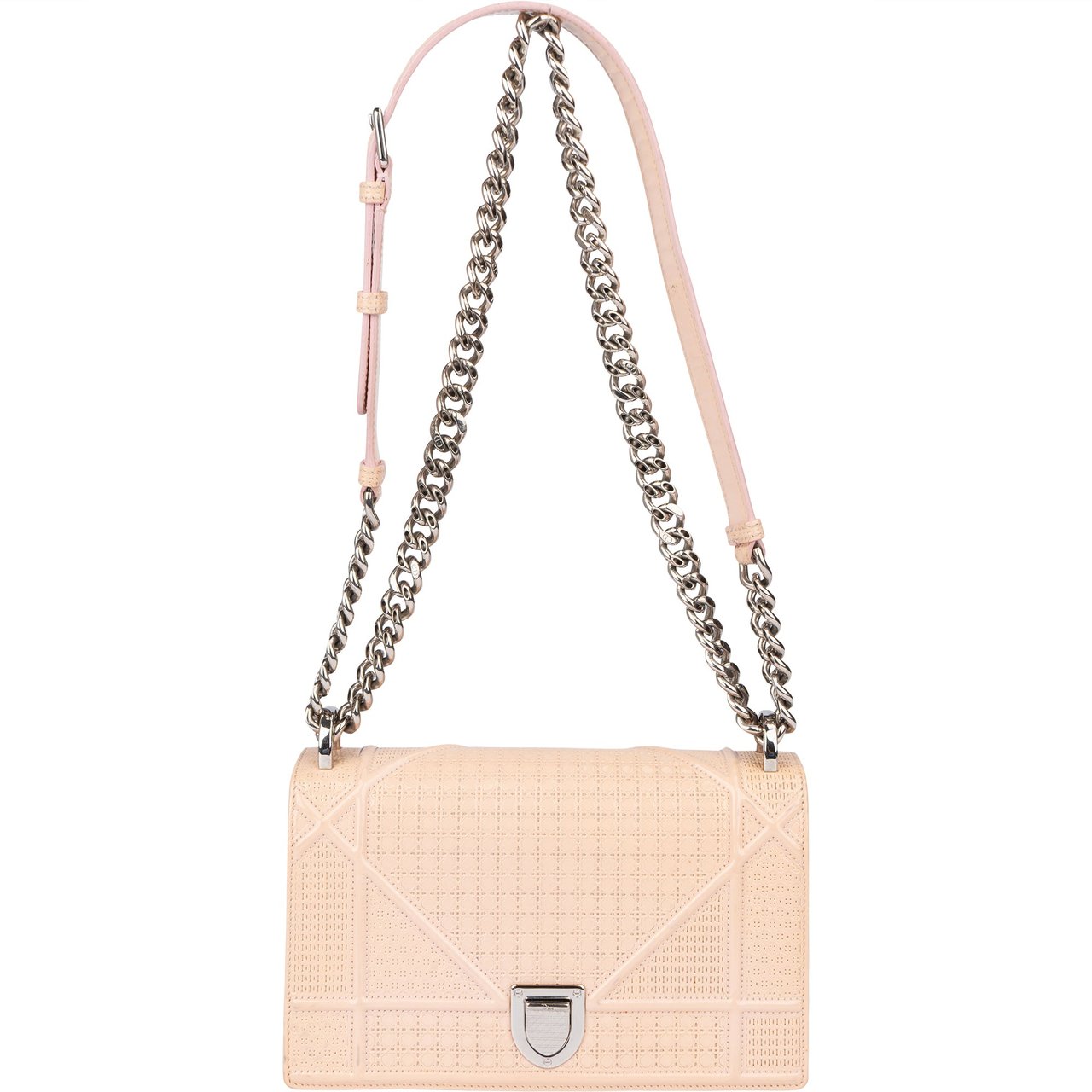 Dior Christian Dior Patent Leather Diorama Crossbody Bag Divers