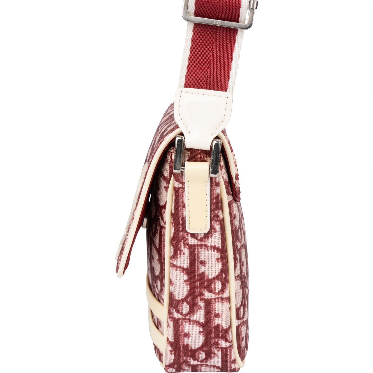 Dior Christian Dior Trotter Monogram No. 2 Crossbody Bag Rood