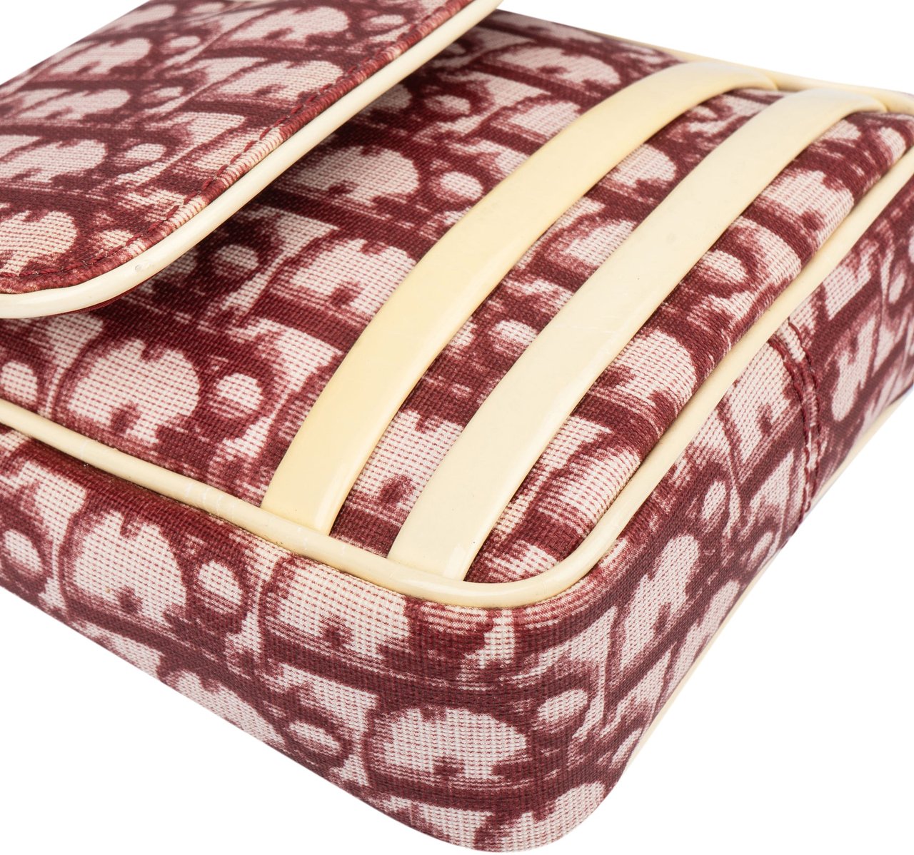 Dior Christian Dior Trotter Monogram No. 2 Crossbody Bag Rood