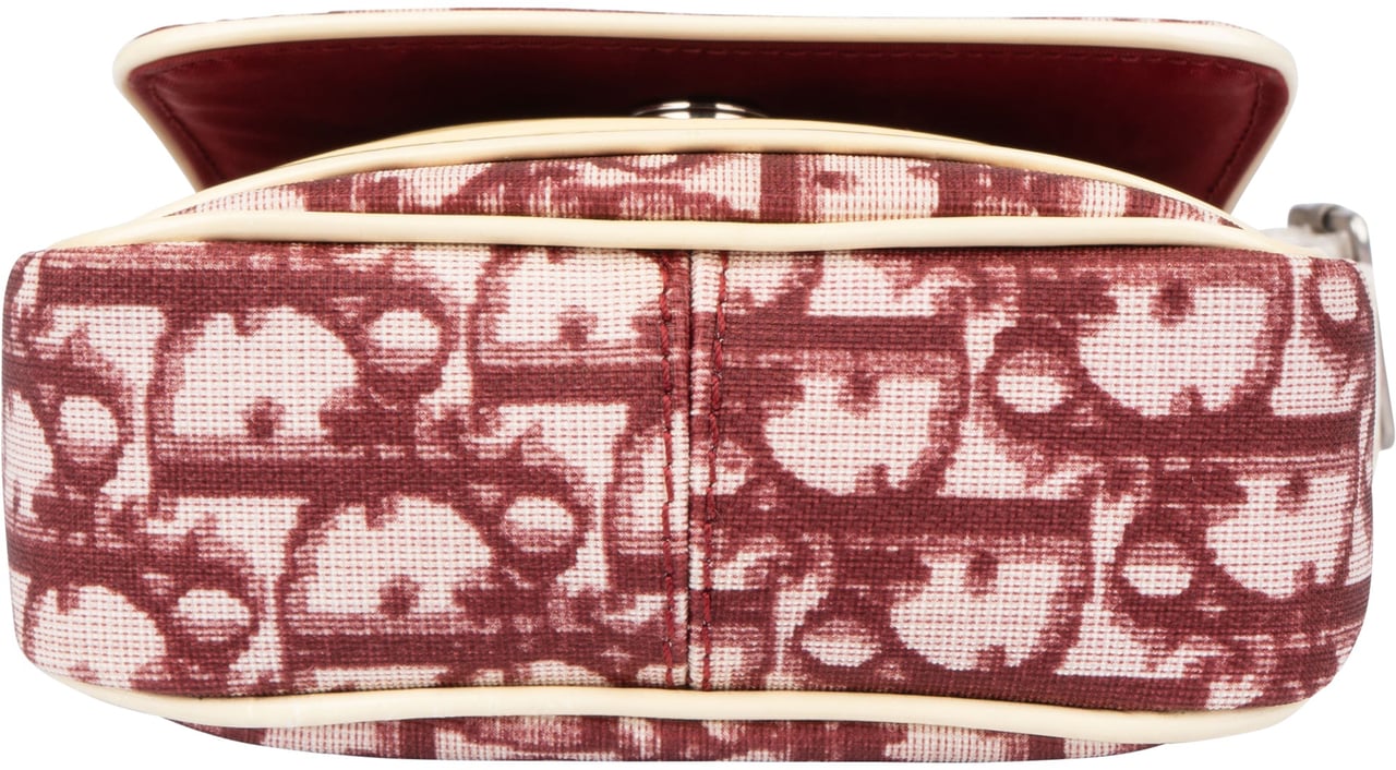Dior Christian Dior Trotter Monogram No. 2 Crossbody Bag Rood