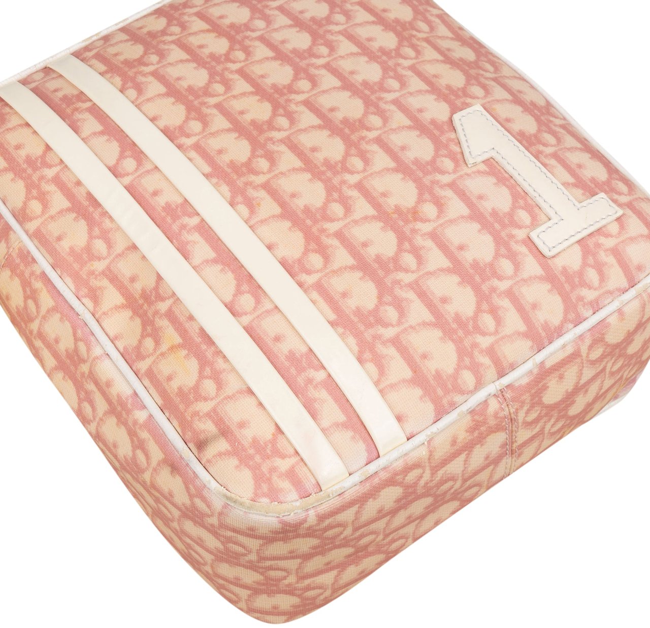 Dior Christian Dior Trotter Monogram No. 1 Crossbody Bag Rood