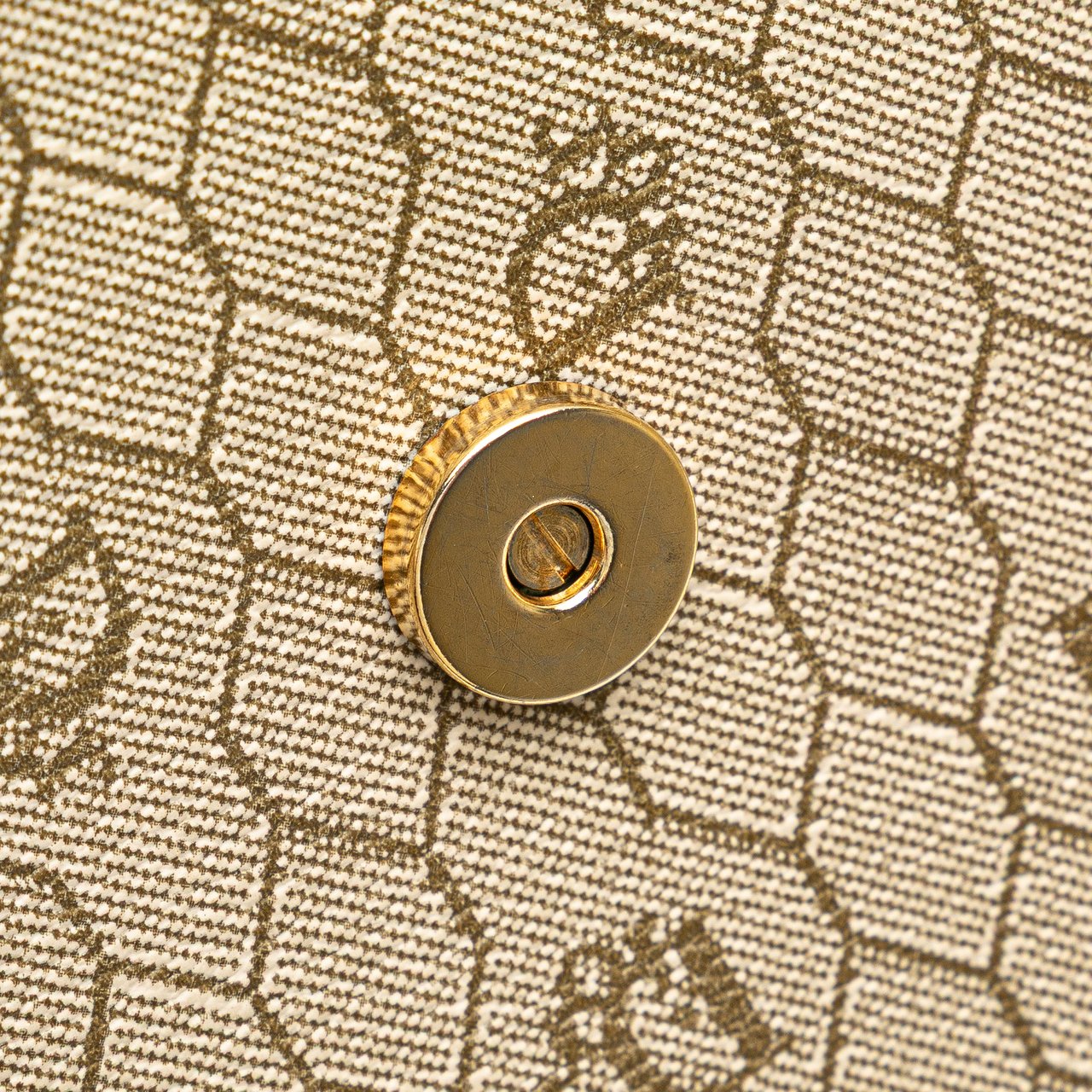 Dior Honeycomb Coated Canvas Crossbody Bruin