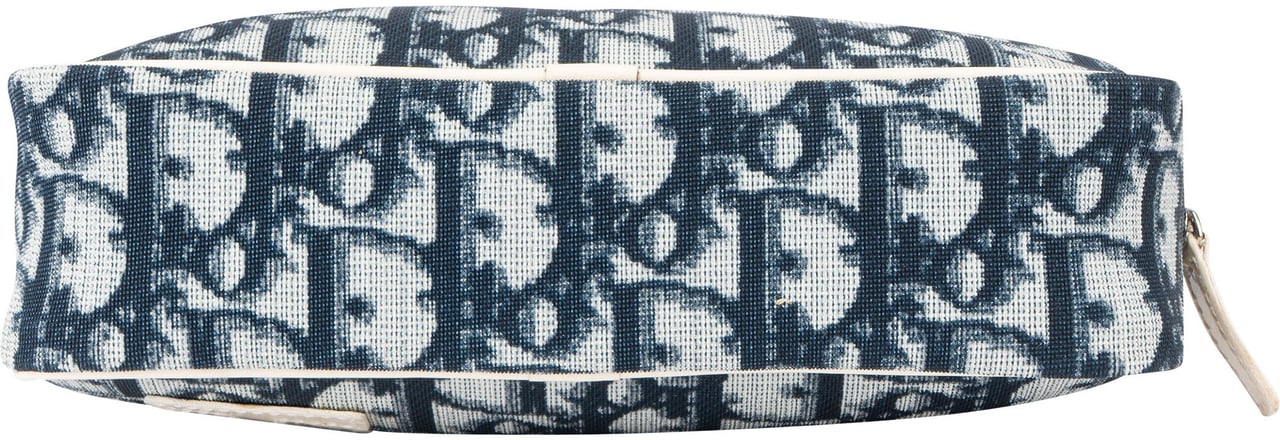 Dior Christian Dior Trotter Monogram No. 1 Clutch Blauw