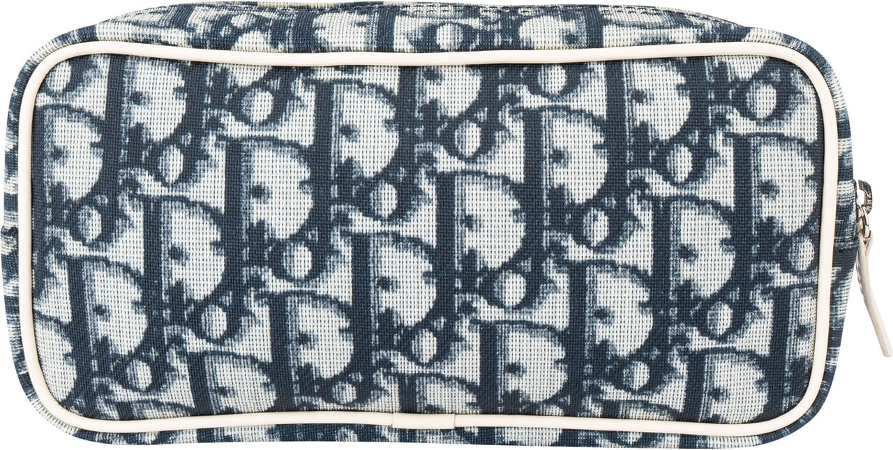 Dior Christian Dior Trotter Monogram No. 1 Clutch Blauw