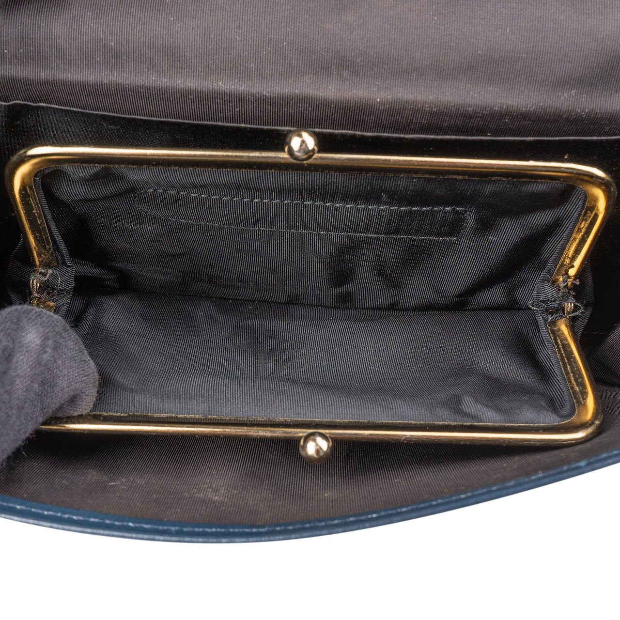 Dior Christian Dior Trotter Monogram Clutch Blauw