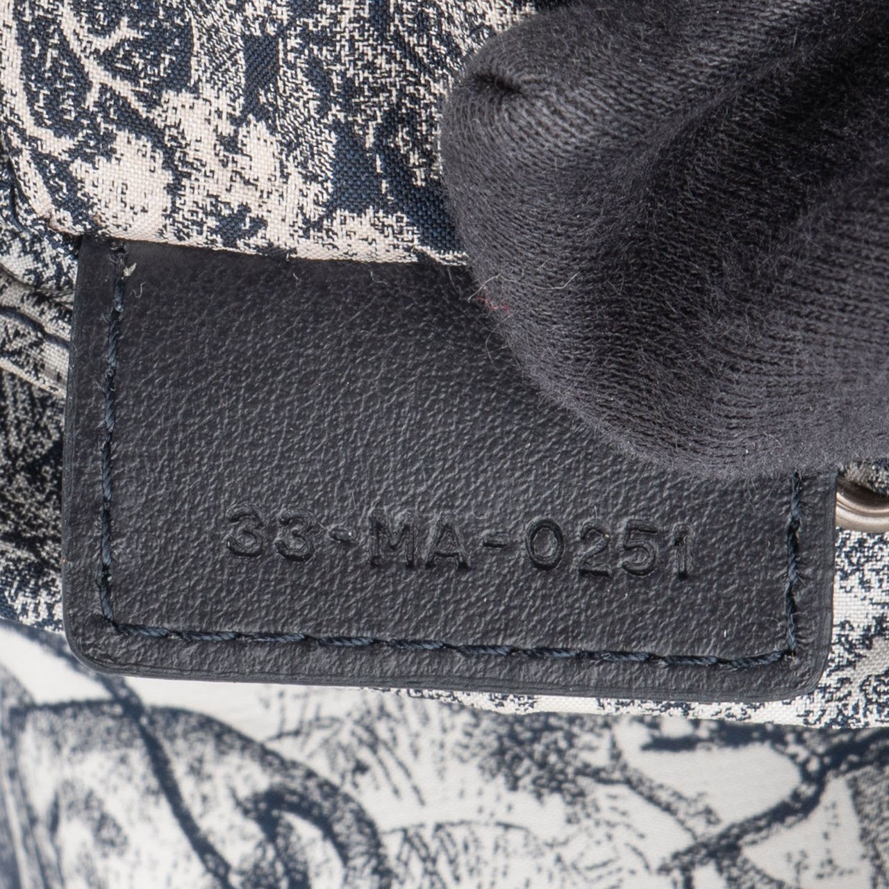 Dior Christian Dior Toile De Jouy Pouch Bag Wit