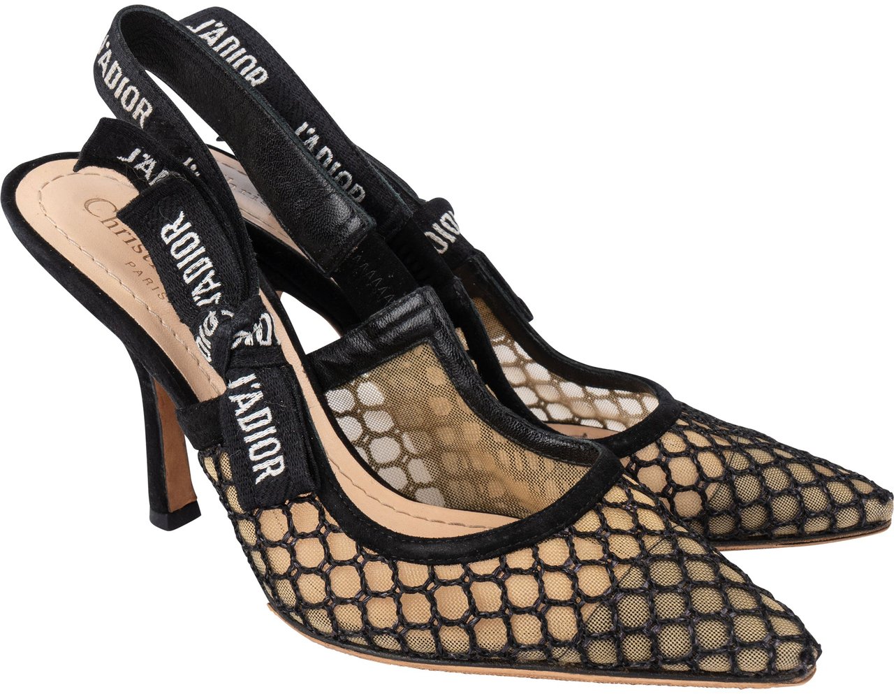 Dior Christian Dior J´ADior Slingback Heels (34,5) Zwart