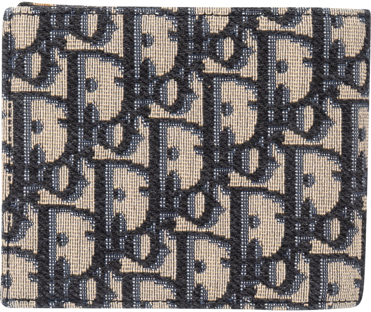 Dior Christian Dior Trotter Monogram Wallet Zwart