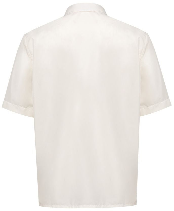 Dior White Polyester Shortsleeve Shirt Wit