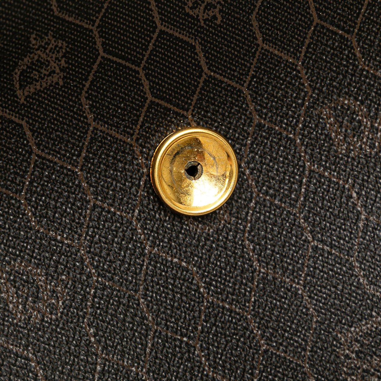 Dior Honeycomb Coated Canvas Chain Shoulder Bag Zwart