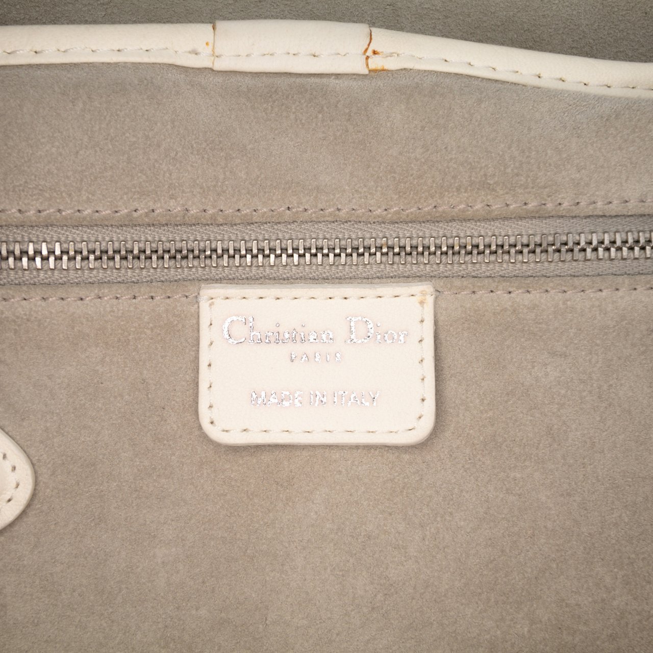 Dior Leather Jazz Club Shoulder Bag Wit