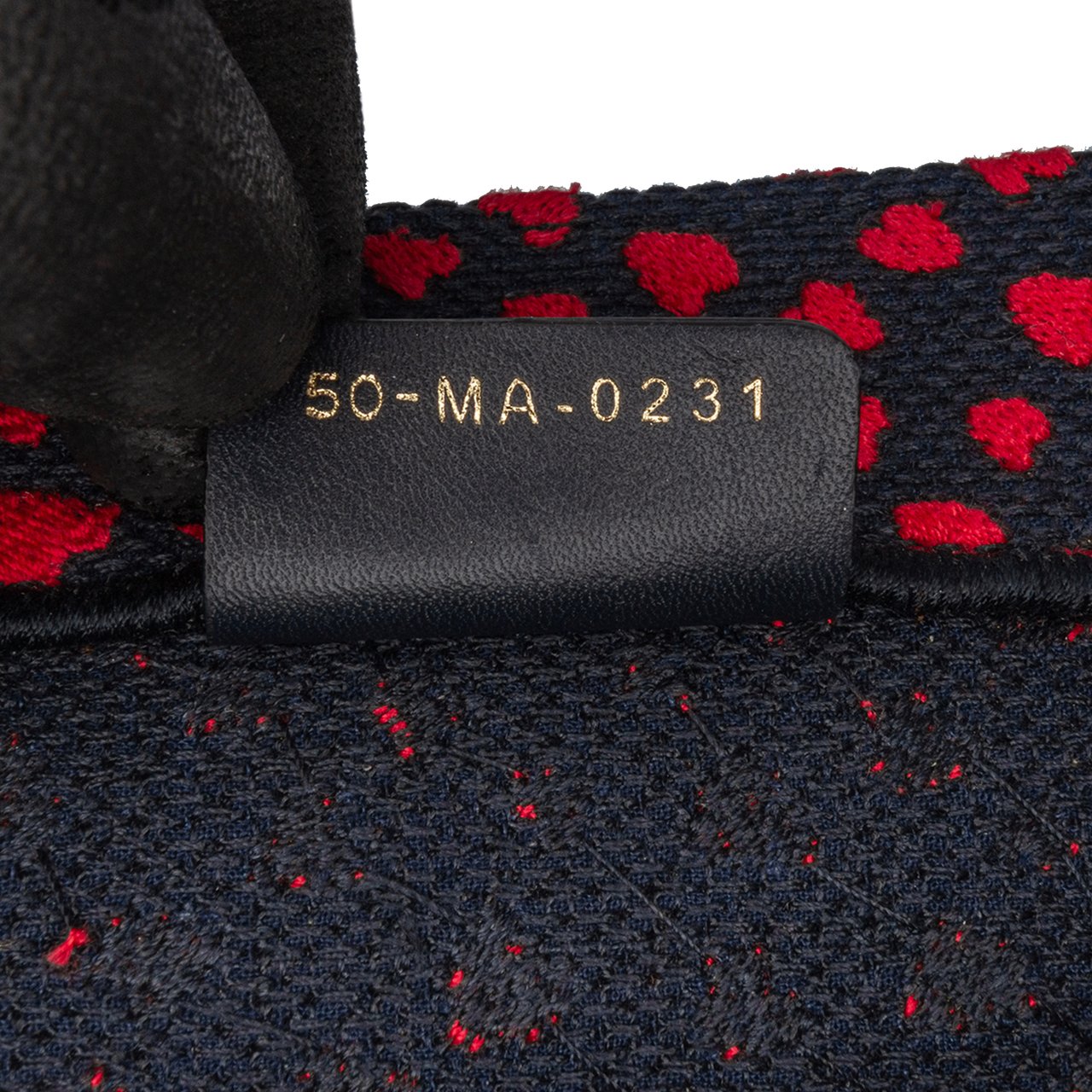 Dior Medium Canvas Pop Hearts I Love Paris Book Tote Rood