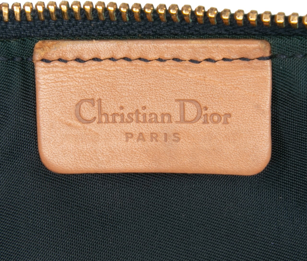 Dior Mini Denim Saddle Pochette Blauw