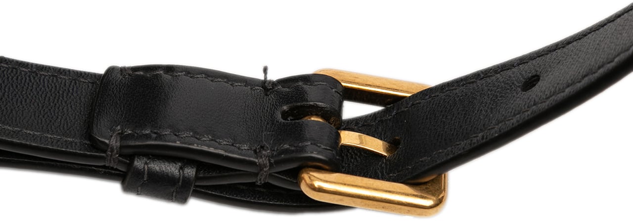 Dior Oblique Canvas Saddle Belt Bag Blauw