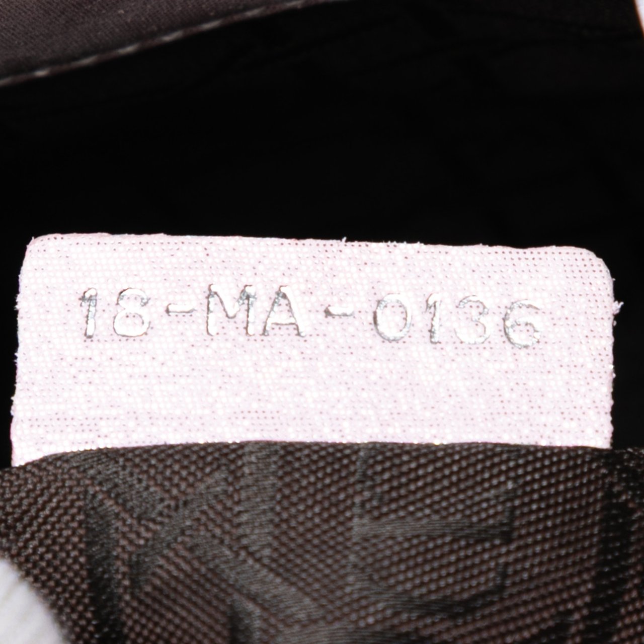 Dior Mini Iridescent Lambskin Cannage Lady Dior Roze