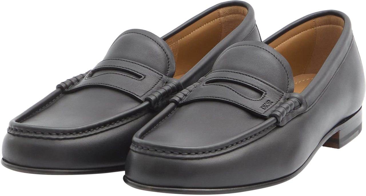 Dior Granville Loafers Zwart