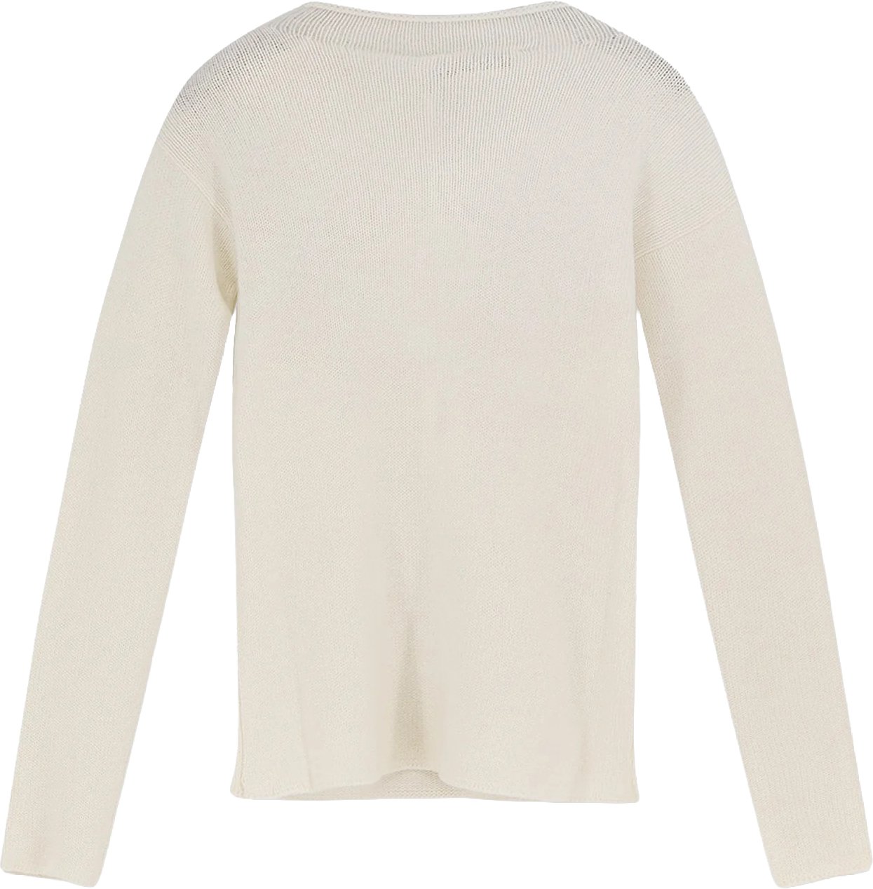 Dior White Pullover Light Knit Stripe Sweater Wit