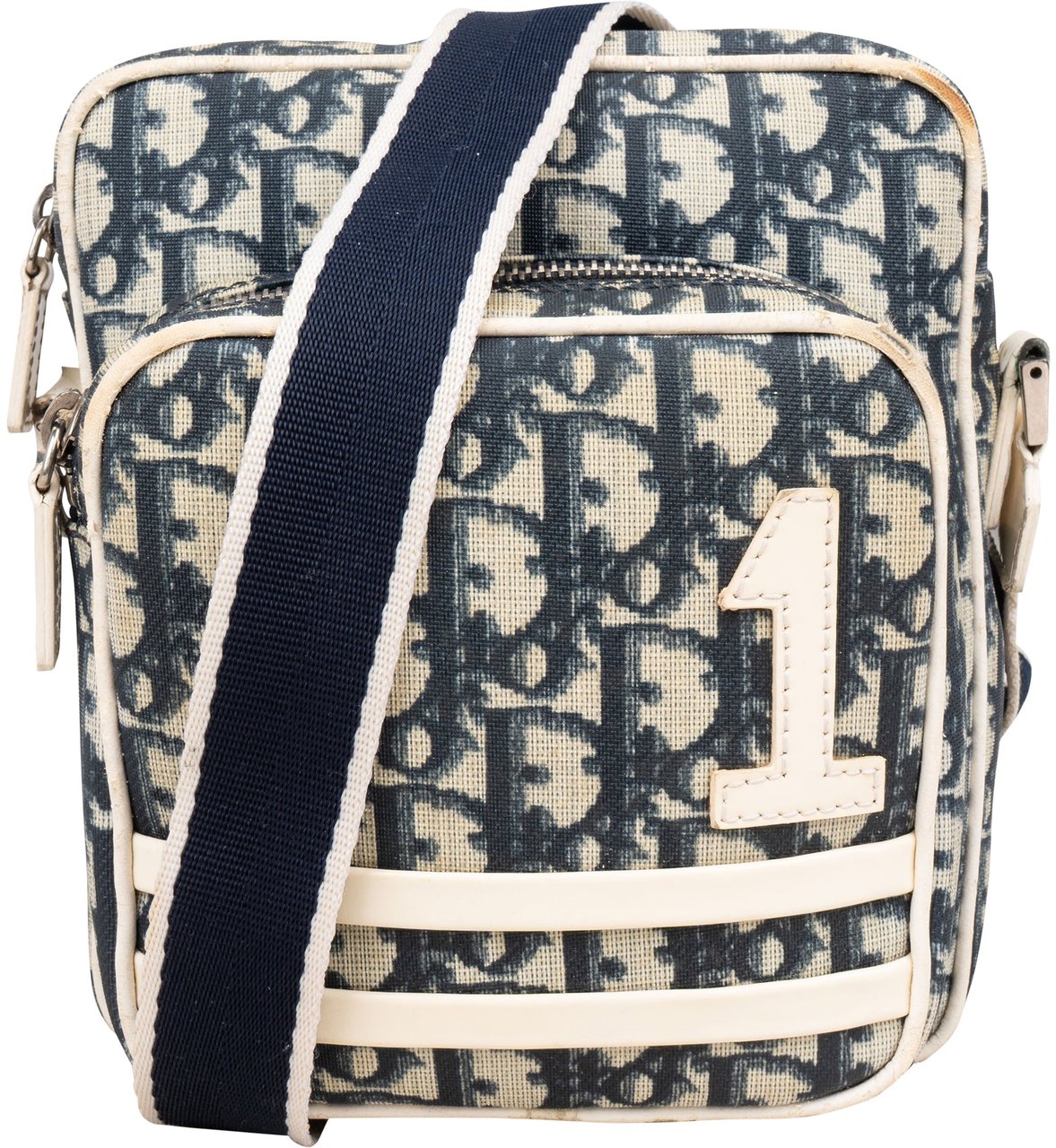 Dior Christian Dior Trotter Monogram No. 1 Crossbody Bag Divers