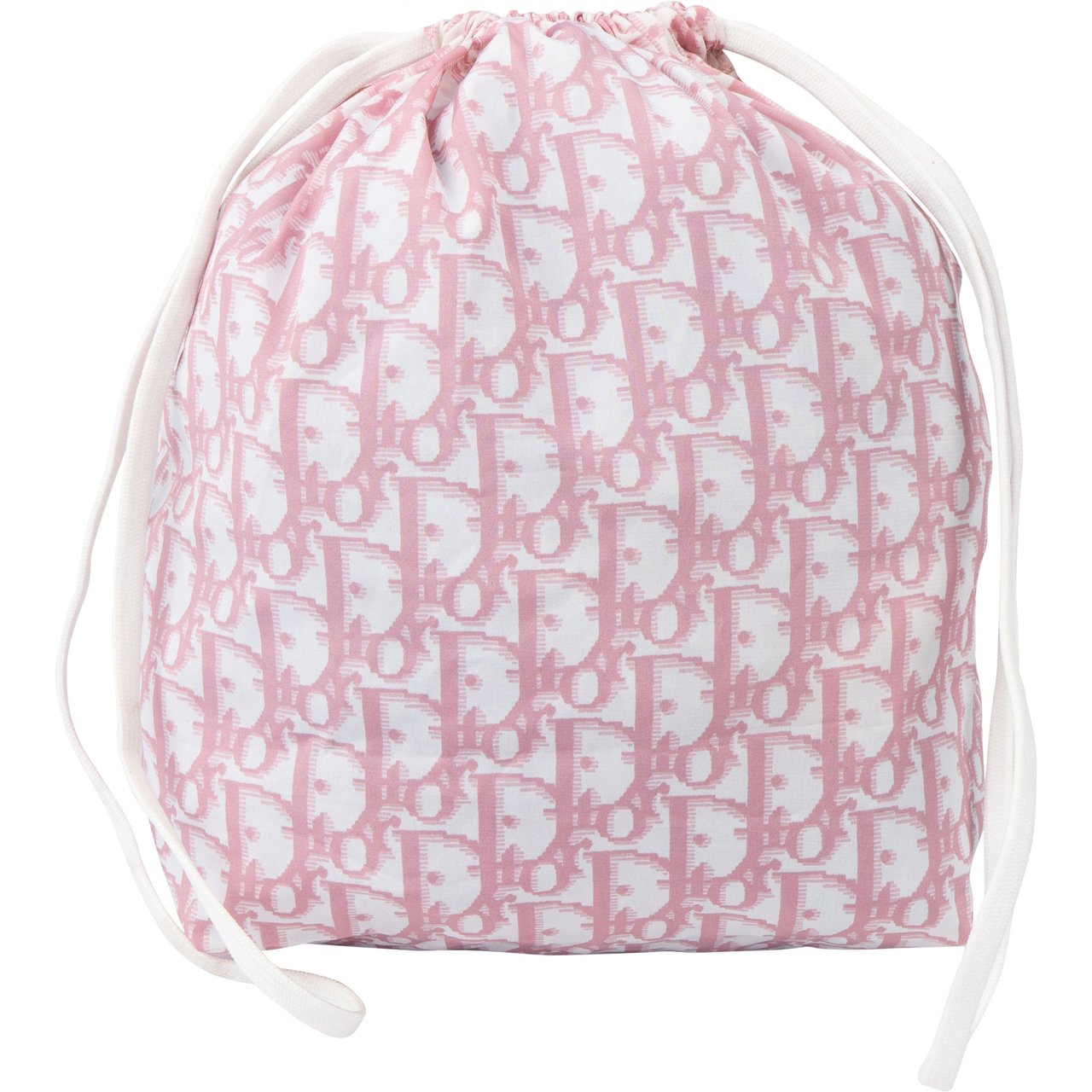 Dior Christian Dior Trotter Monogram Cotton Bag Rood