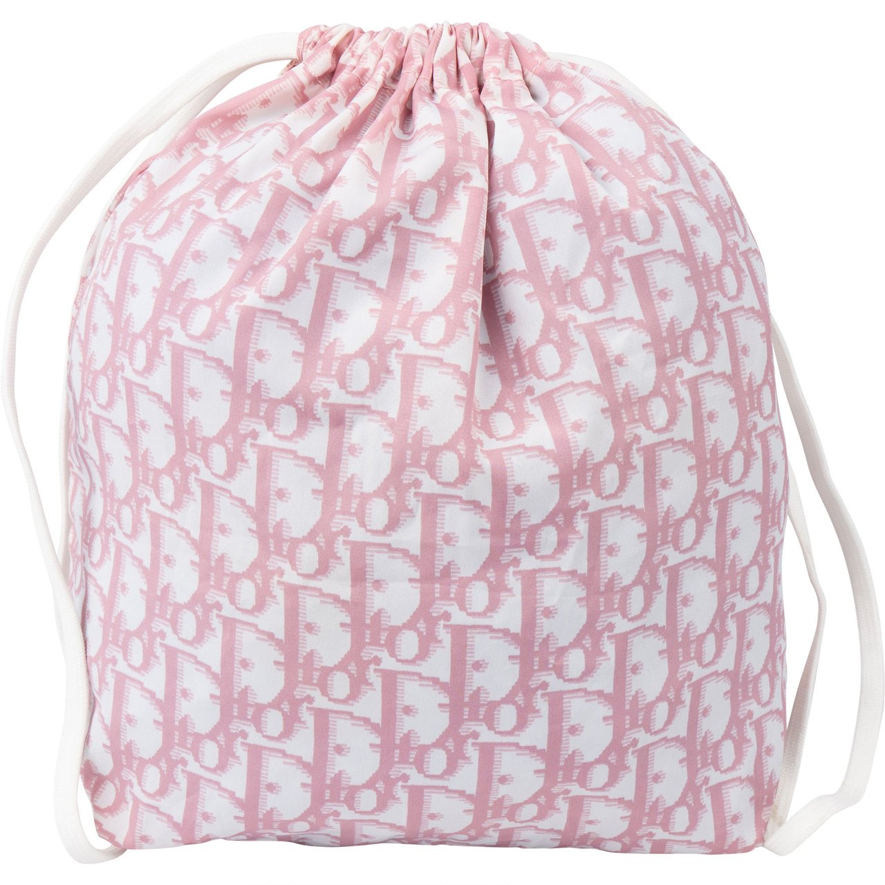 Dior Christian Dior Trotter Monogram Cotton Bag Rood