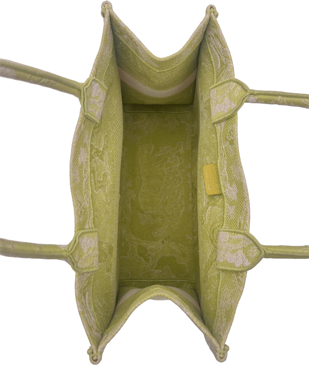 Dior Dior Tote Book - Lemon Jungle Groen