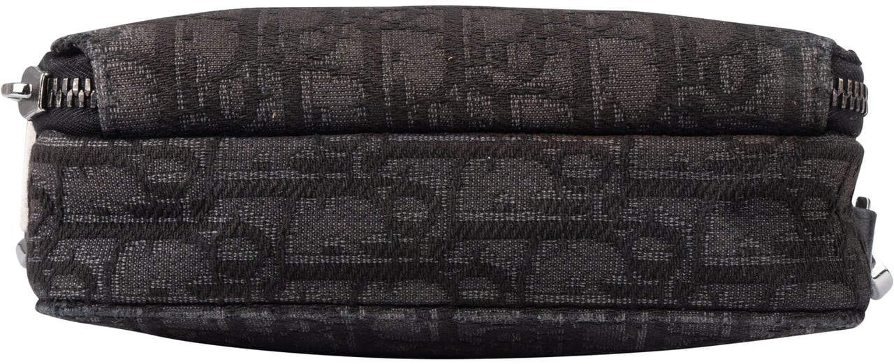 Dior Christian Dior Trotter Monogram Homme Crossbody Bag Zwart