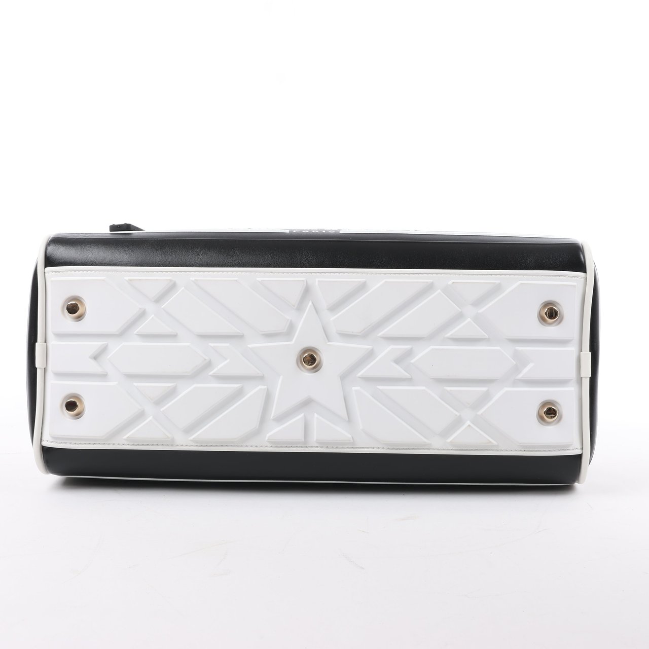 Dior Dior Large Dior Vibe Zip Bowling Bag in Black x White Divers