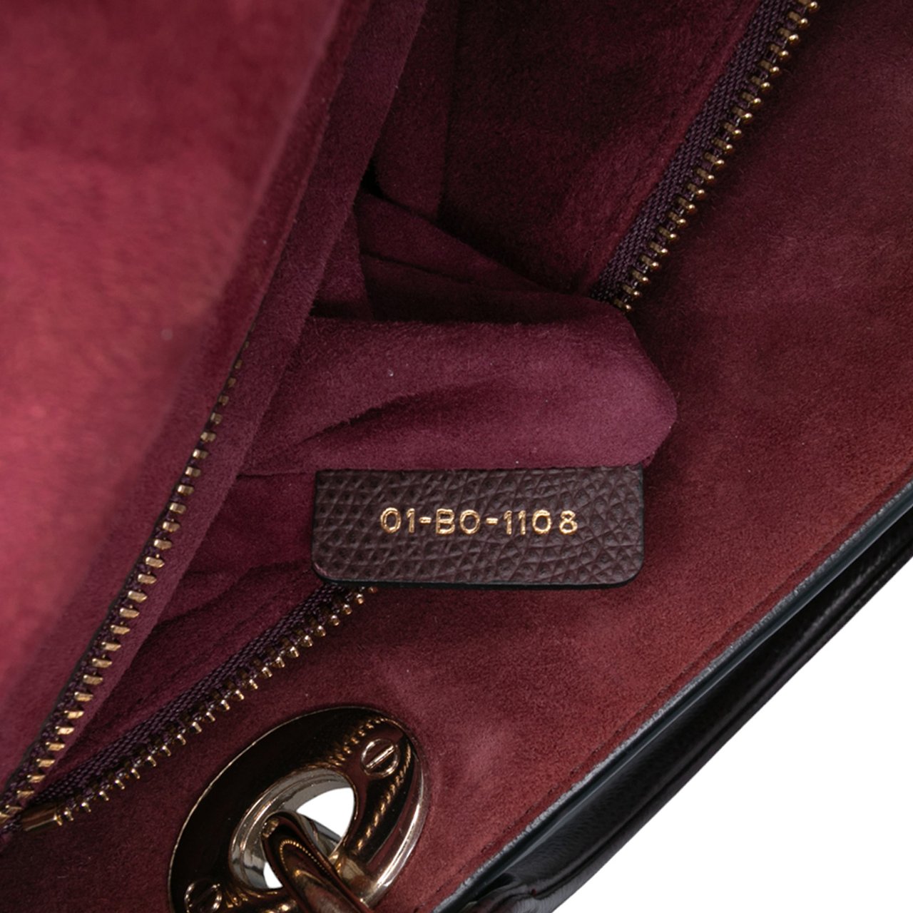 Dior Large Grained Calfskin Lady D Sire Rood