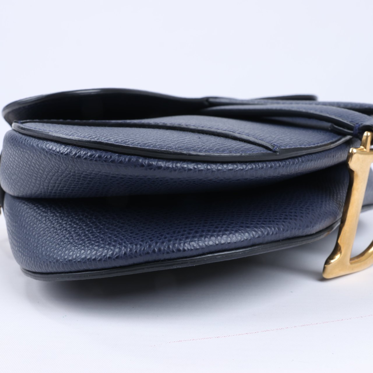 Dior Dior Saddle Mini Bag Leather Handbag in Navy Blue (Marketplaces) Navy