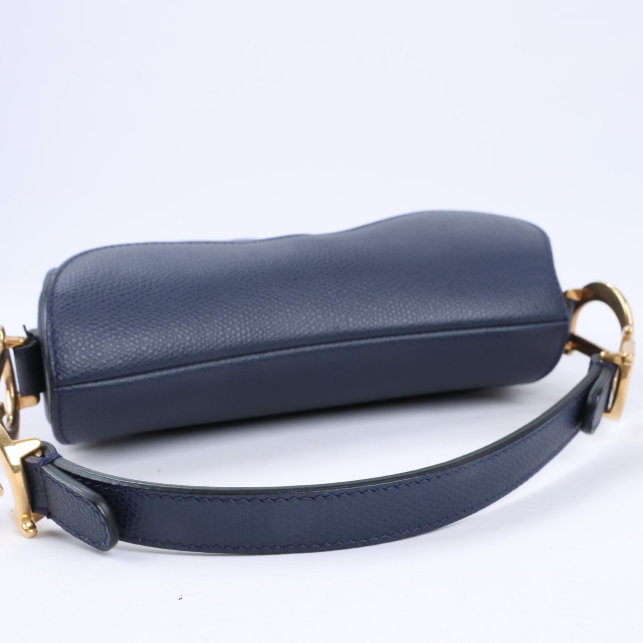 Dior Dior Saddle Mini Bag Leather Handbag in Navy Blue (Marketplaces) Navy